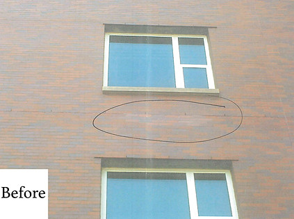 Blending brick colors