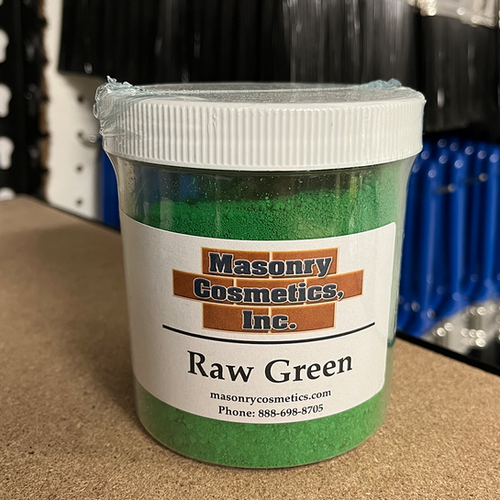 Raw Green Masonry Cosmetics