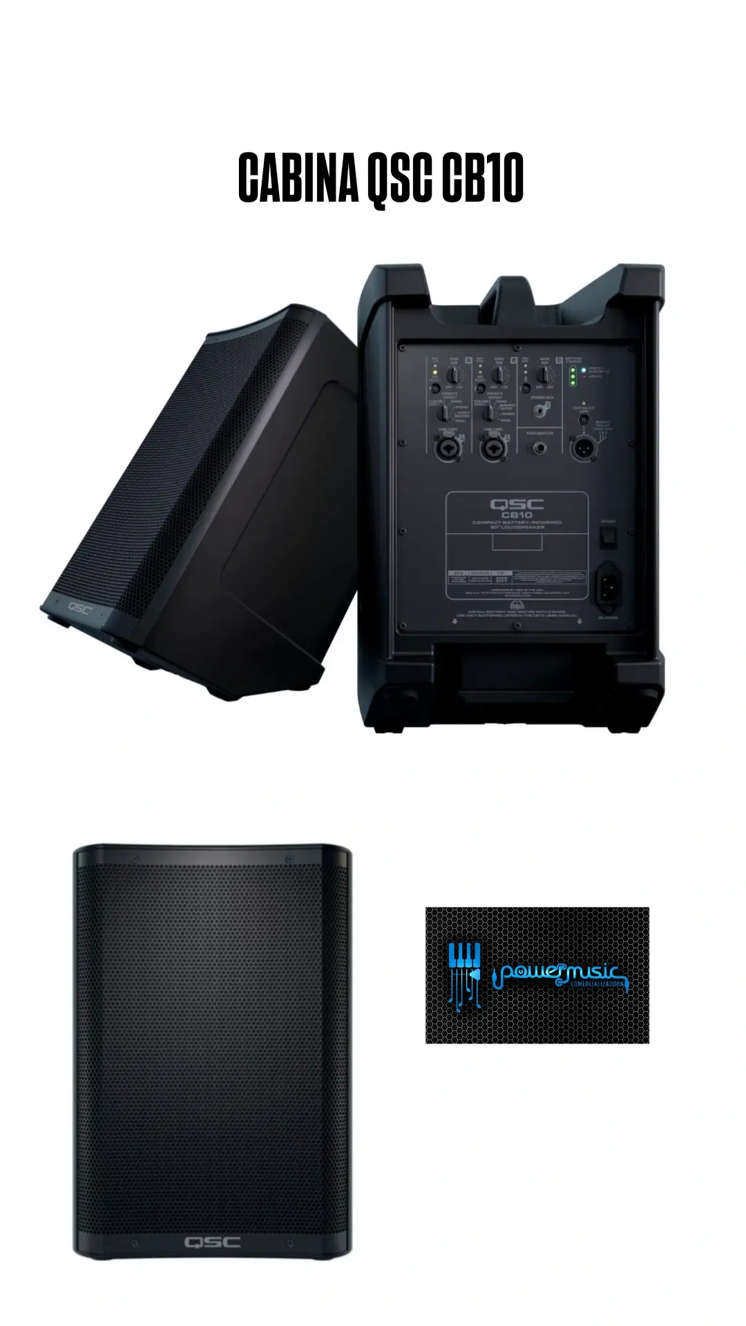 CABINA ACTIVA QSC CB10