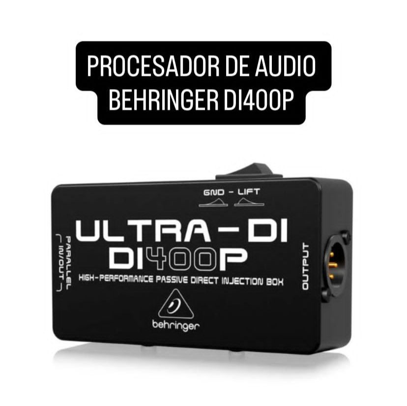PROCESADOR DE AUDIO BEHRINGER DI400P