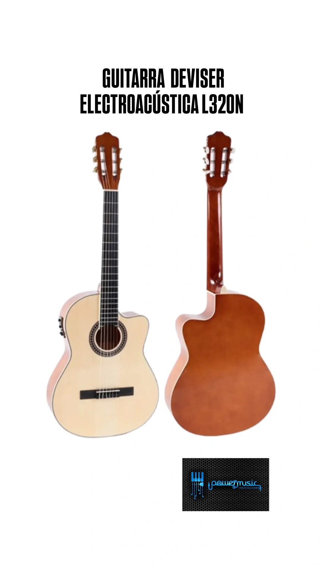GUITARRA DEVISER ELECTROACUSTICA L320N