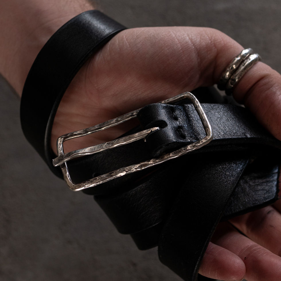Thumbnail: Dock belt 925 sterling silver
