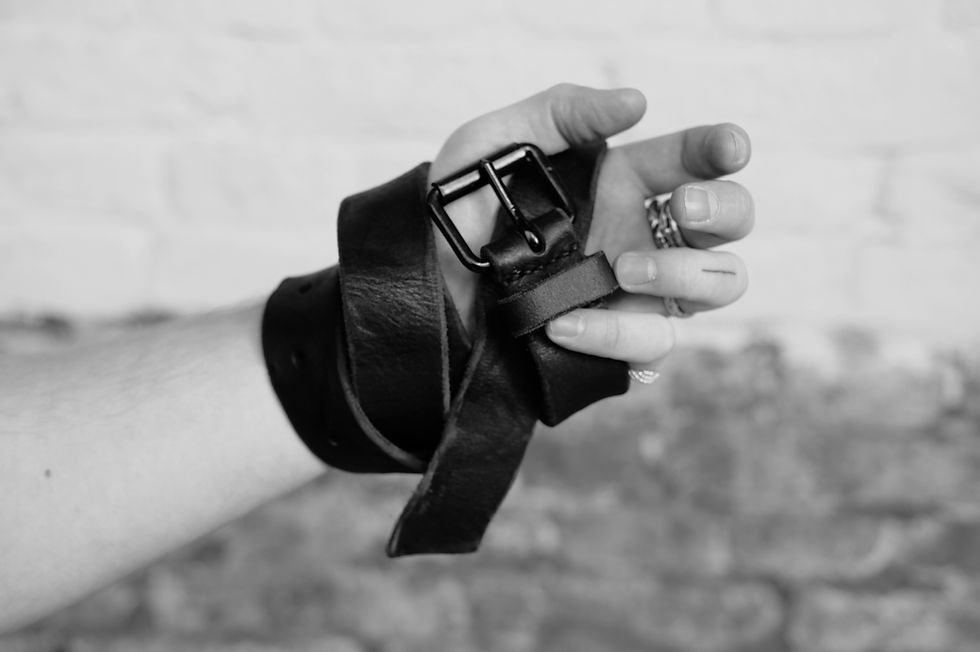 Thumbnail: Black buckle belt