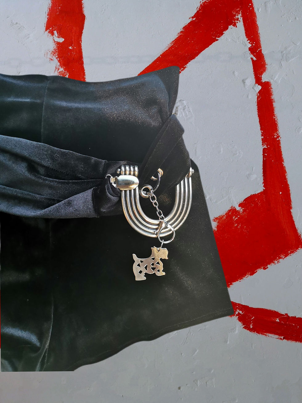 Miniature : SHORT - CEINTURE UPCYCLÉE 