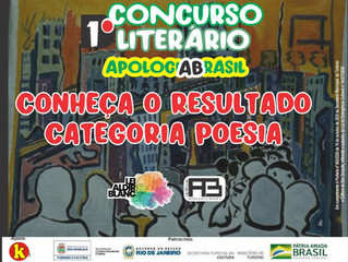 Sai resultado para o Concurso de Poesias do Prêmio Apologia Brasil