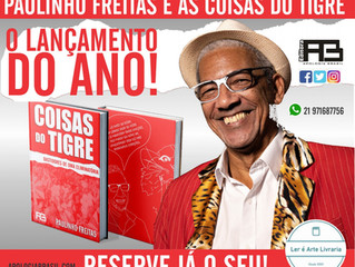 Coisas do Tigre, de Paulinho Freitas, já está na pré-venda