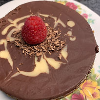 Red wine Chocolate Pie - V