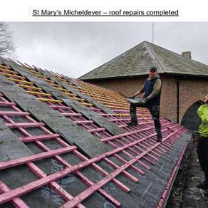 St Mary’s Micheldever – Roof Repairs