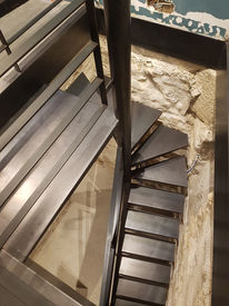 escalier tout acier. fermaud design
