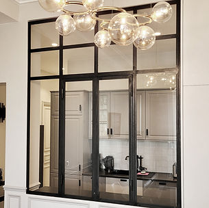 verriere d'interieur acier sur mesure, fermaud design