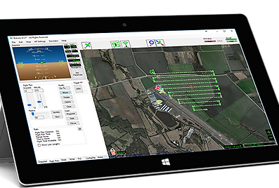 Ground control station software for Eclipse 2.0 aerial mapping drone