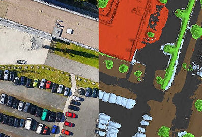 Aerial mapping solutions for fast result generation
of the results