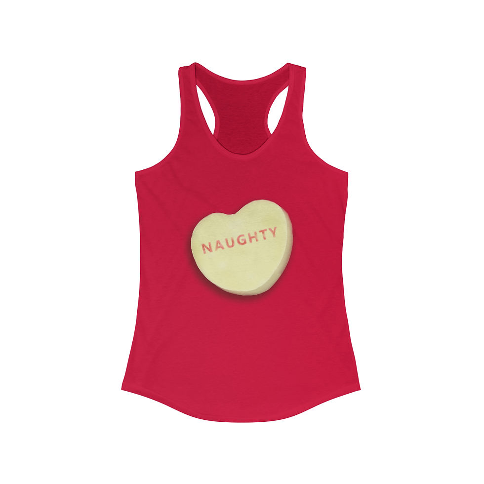 Thumbnail: Naughty Heart Racerback Tank