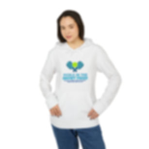 Adidas Unisex Fleece Hoodie - Pickle in the Snowy Peaks Design