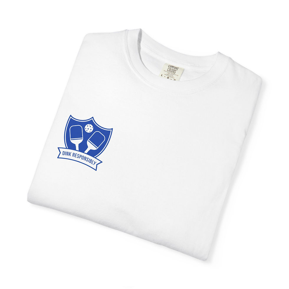 Thumbnail: Dink Responsibly Unisex Pickleball Tournament T-shirt