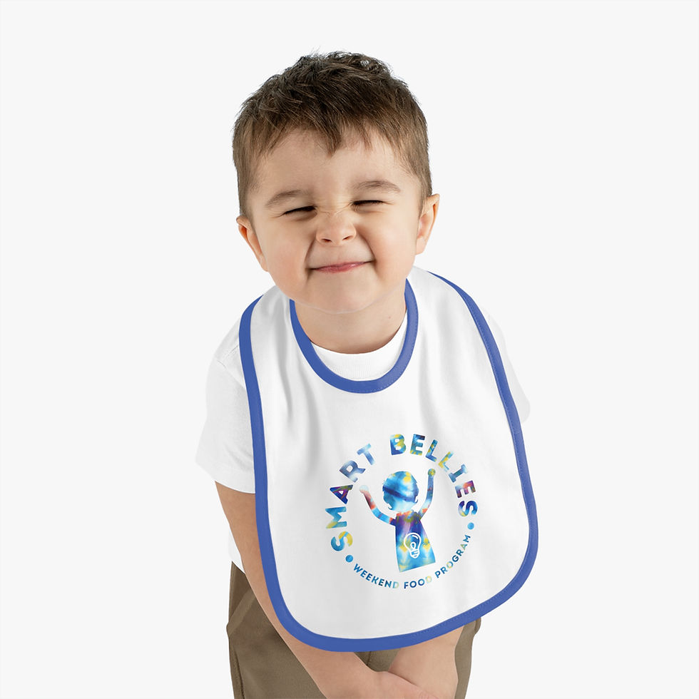 Thumbnail: Tie Dye Trim Jersey Bib