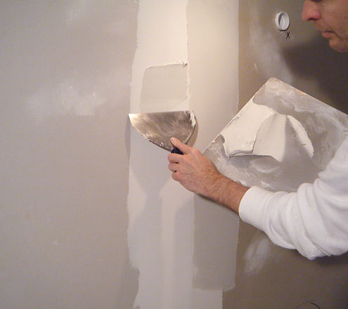 Plastering services, Gyprock repairs,