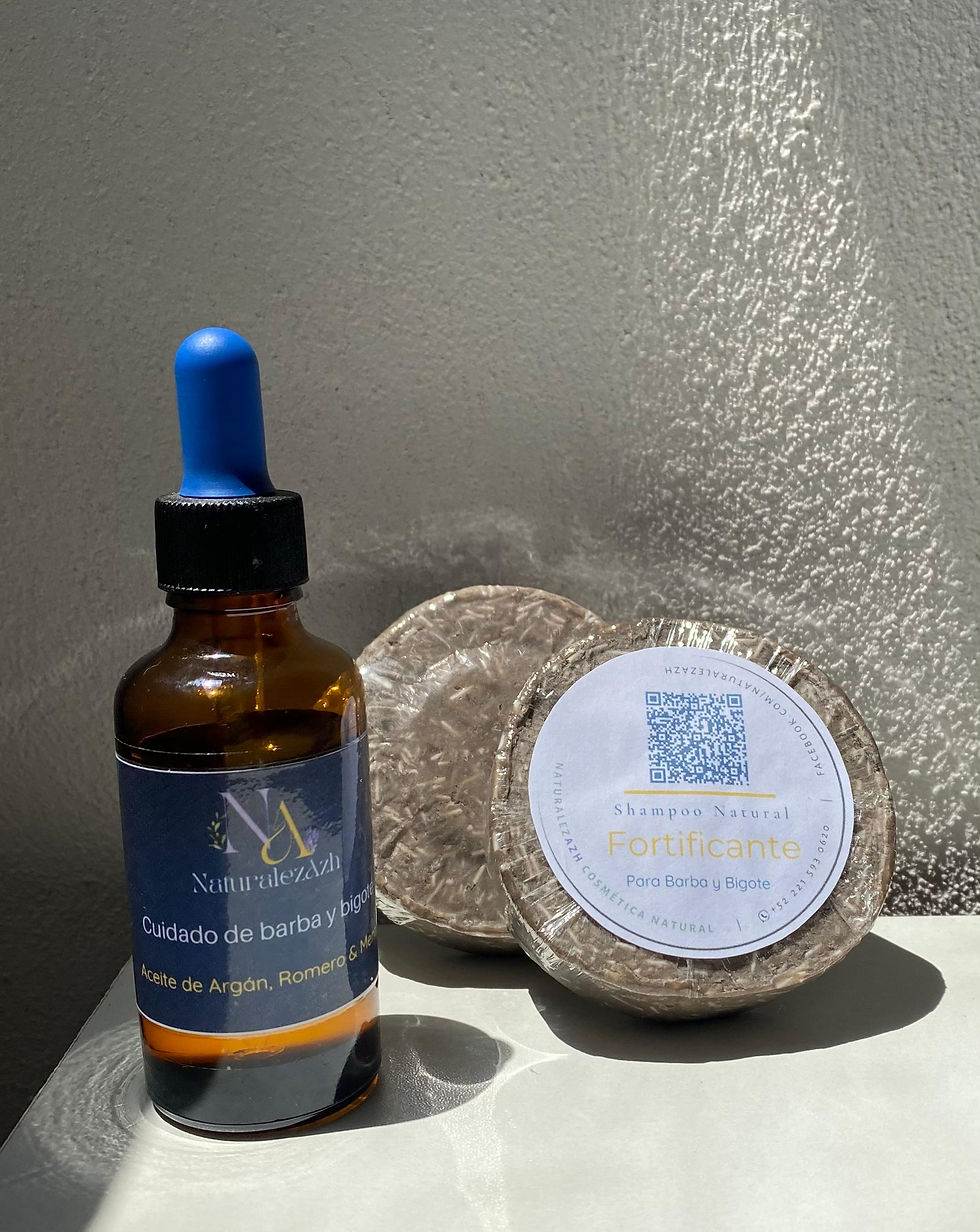 Miniatura: SHAMPOO NATURAL FORTIFICANTE PARA BARBA Y BIGOTE