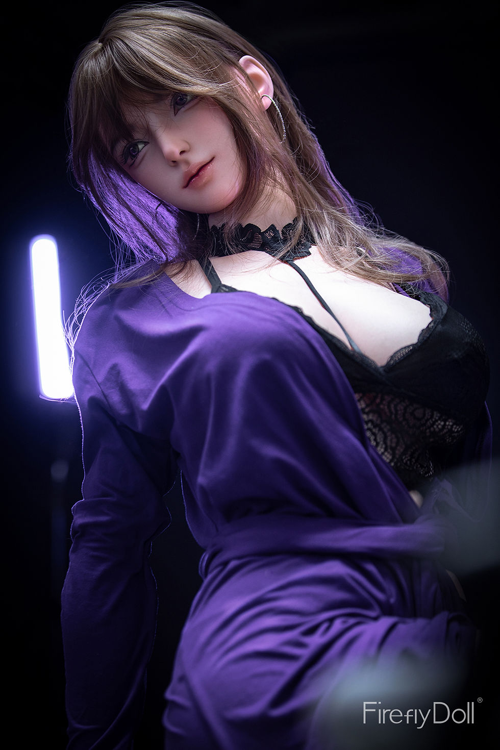 縮圖：螢火日記 Firefly Diary - 玲瓏 Linglong 164cm - Purple Dress