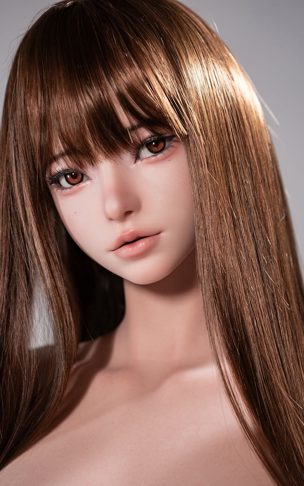 縮圖：FUDOLL - 白桃 - 165cmSW 皮紋 - (全矽膠)