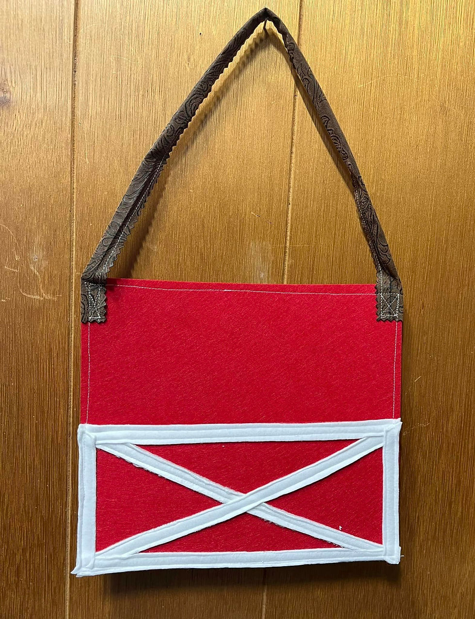 Felt Pony Totes (Stall or Trailer)