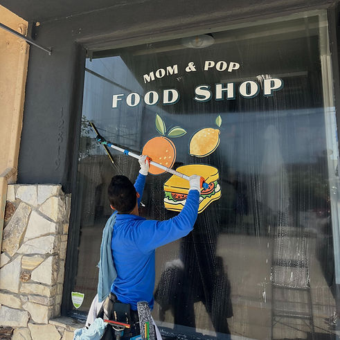 commercial window cleaning