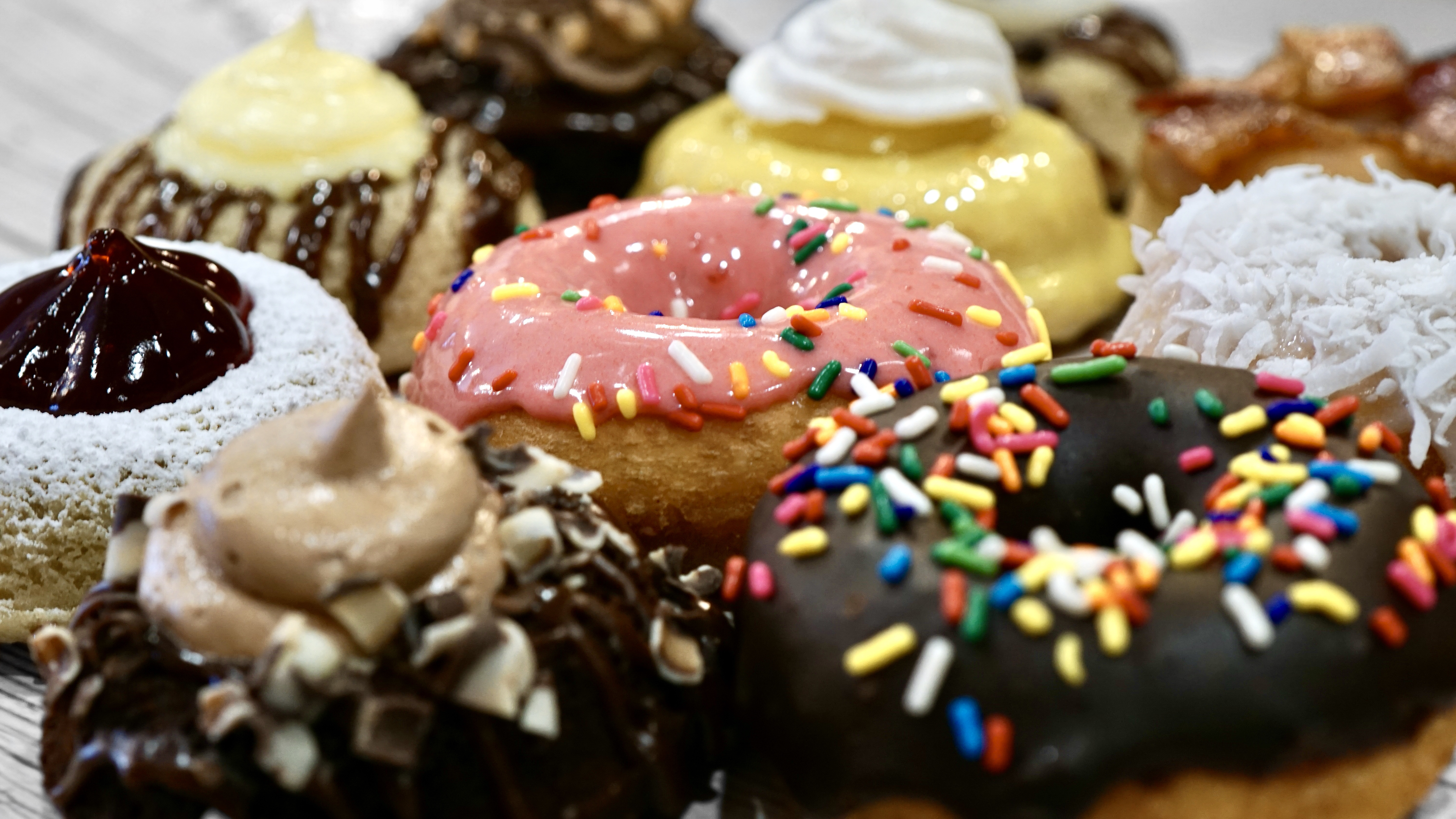 Arranged Food and Objects