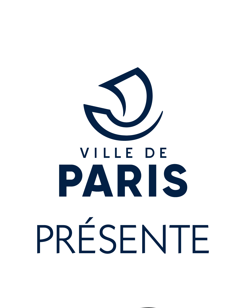 L'affiche de l'exposition "Cinq saisons à Paris" à l'Hôtel de Ville de Paris.