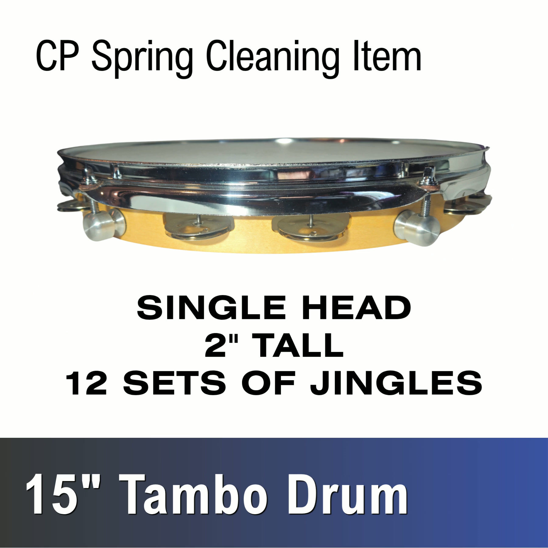 SC 15" Tambo Drum