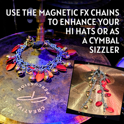 Magnetic Chain FX | Creative Percussion | Handmade in the USA