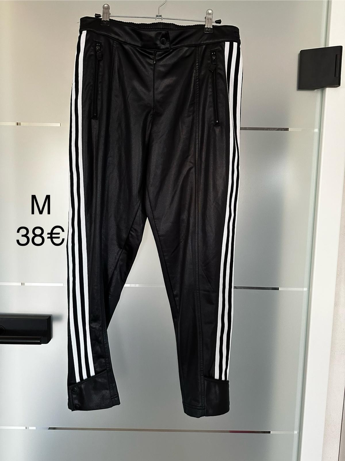 Schwarze Adidas Trainings-Hose