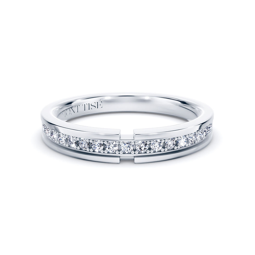 Thumbnail: Women's Rings · Wedding Rings | Modern Grooved Women's Wedding Ring