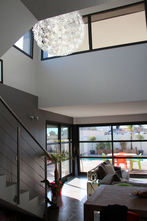 maison individuelle extension surélévation réhabilitation projet Hérault Gard Aude architecte