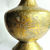 360 rotation video Tall mid-century Indo-Persian brass floor vase with wide frilled rim 40cm