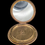 Thumbnail: 1950s Stratton Brass Enamel Compact – Mid Century Powder Compact, Vintage Makeup