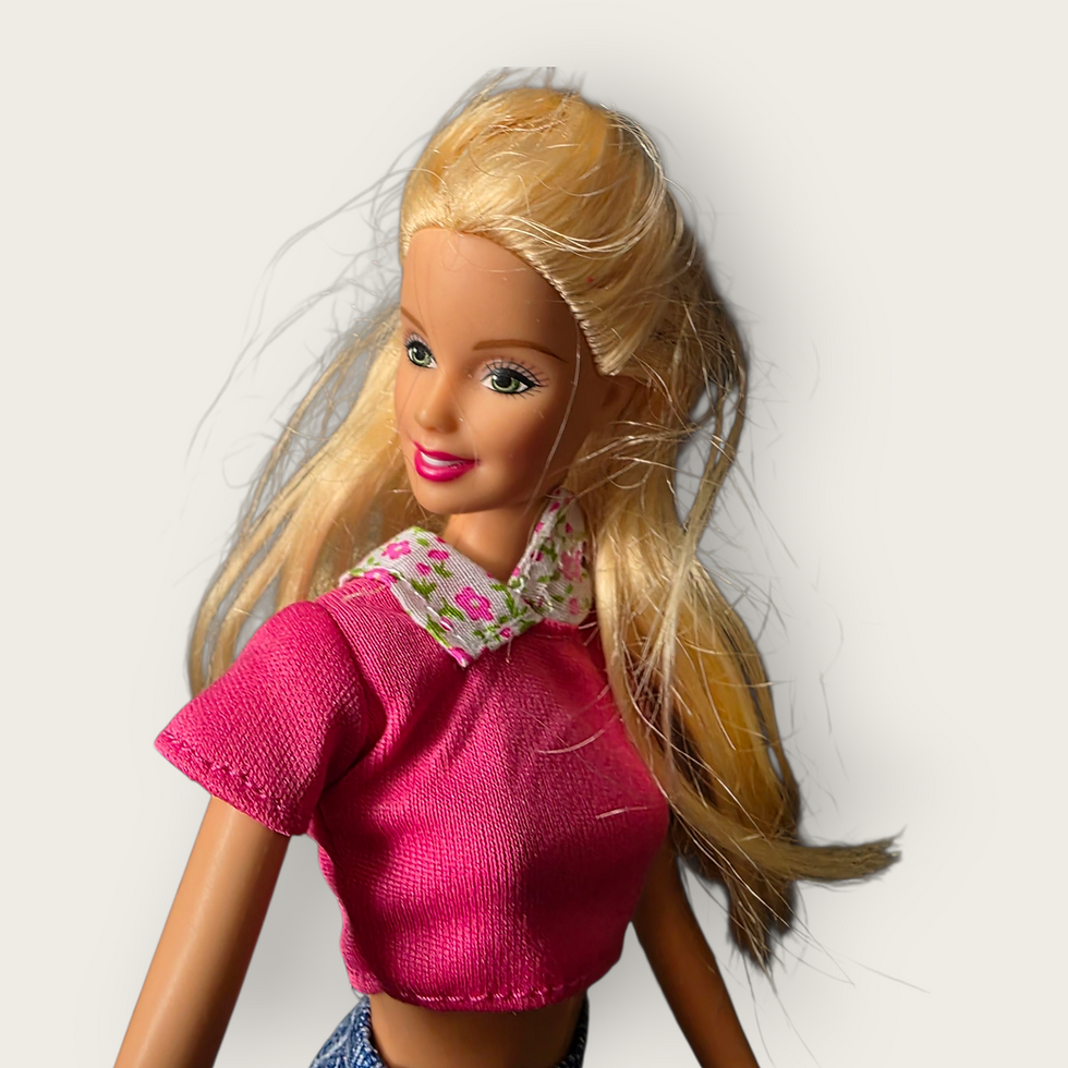 Thumbnail: Vintage c1999 Palm Beach Barbie Doll Blonde Hair Swimsuit Collectable Mattel