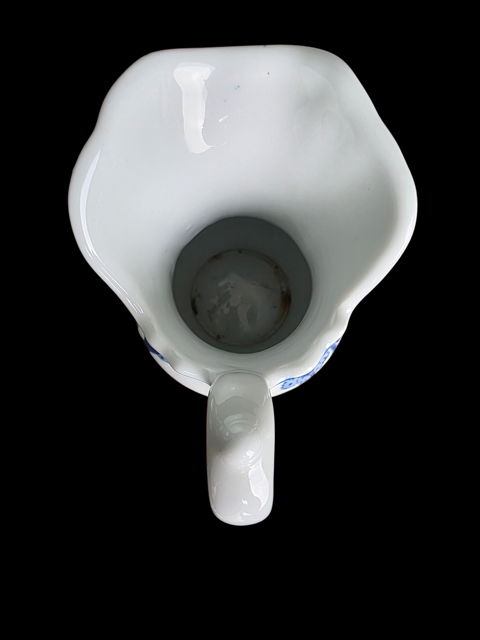 Thumbnail: Handmade Chinoiserie Style Blue & White Decorative Jug