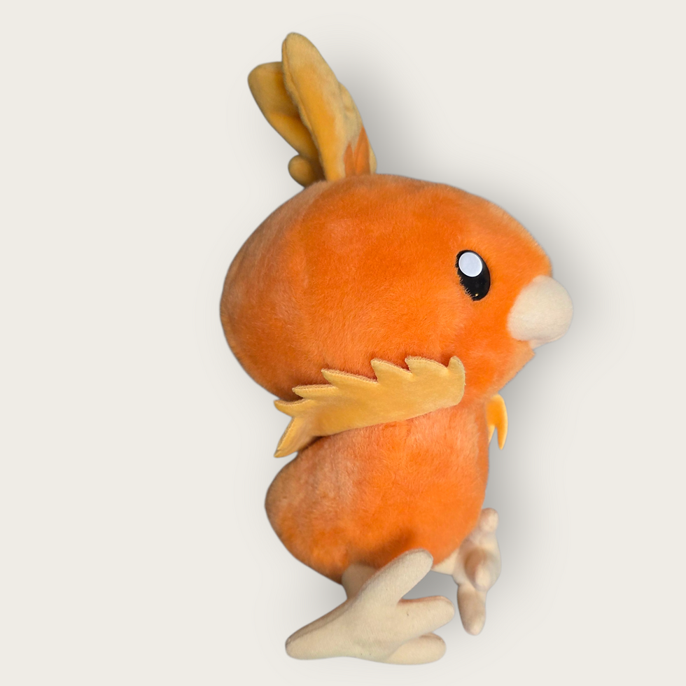 Thumbnail: Torchic Pokémon Plush Toy Bandai Nintendo Licensed Vintage