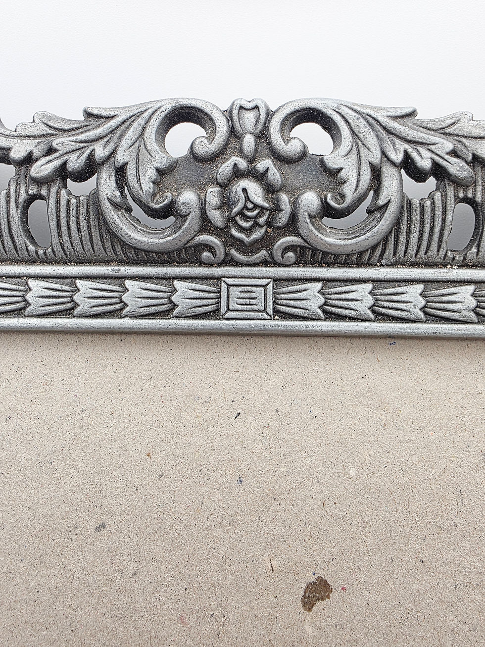 Thumbnail: Vintage Silver Ornate Rococo Photo Frame Leonardo Collection 31x27cm