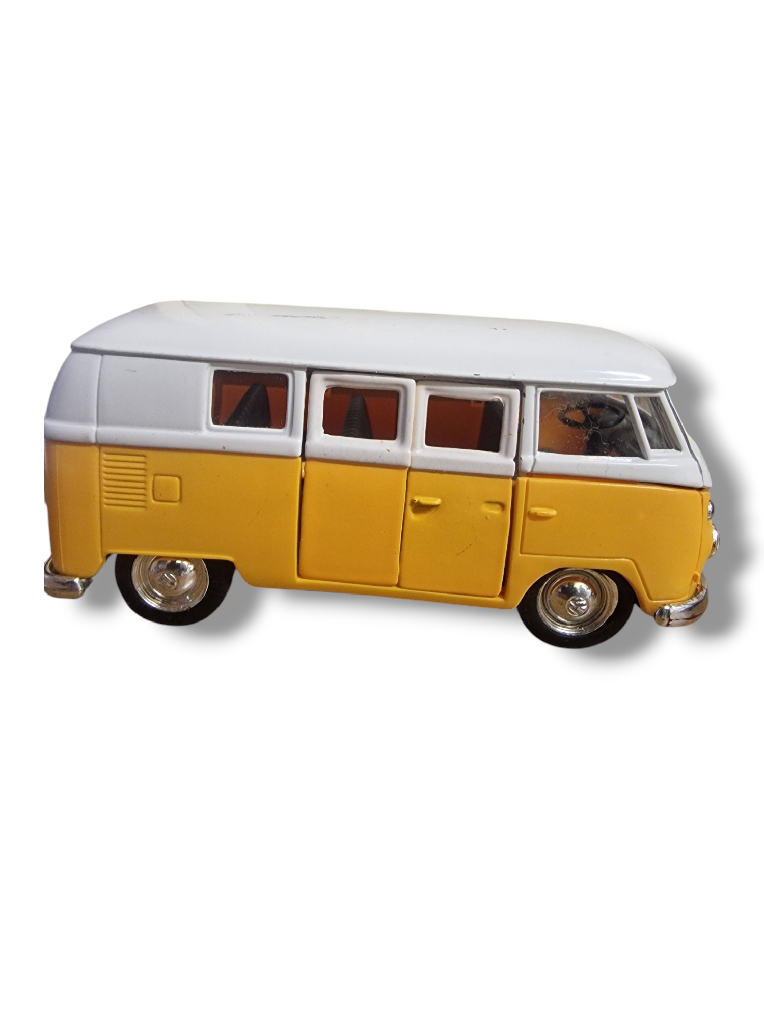 Retro Volkswagon Mini Bus Model Toy 1962 by Welly