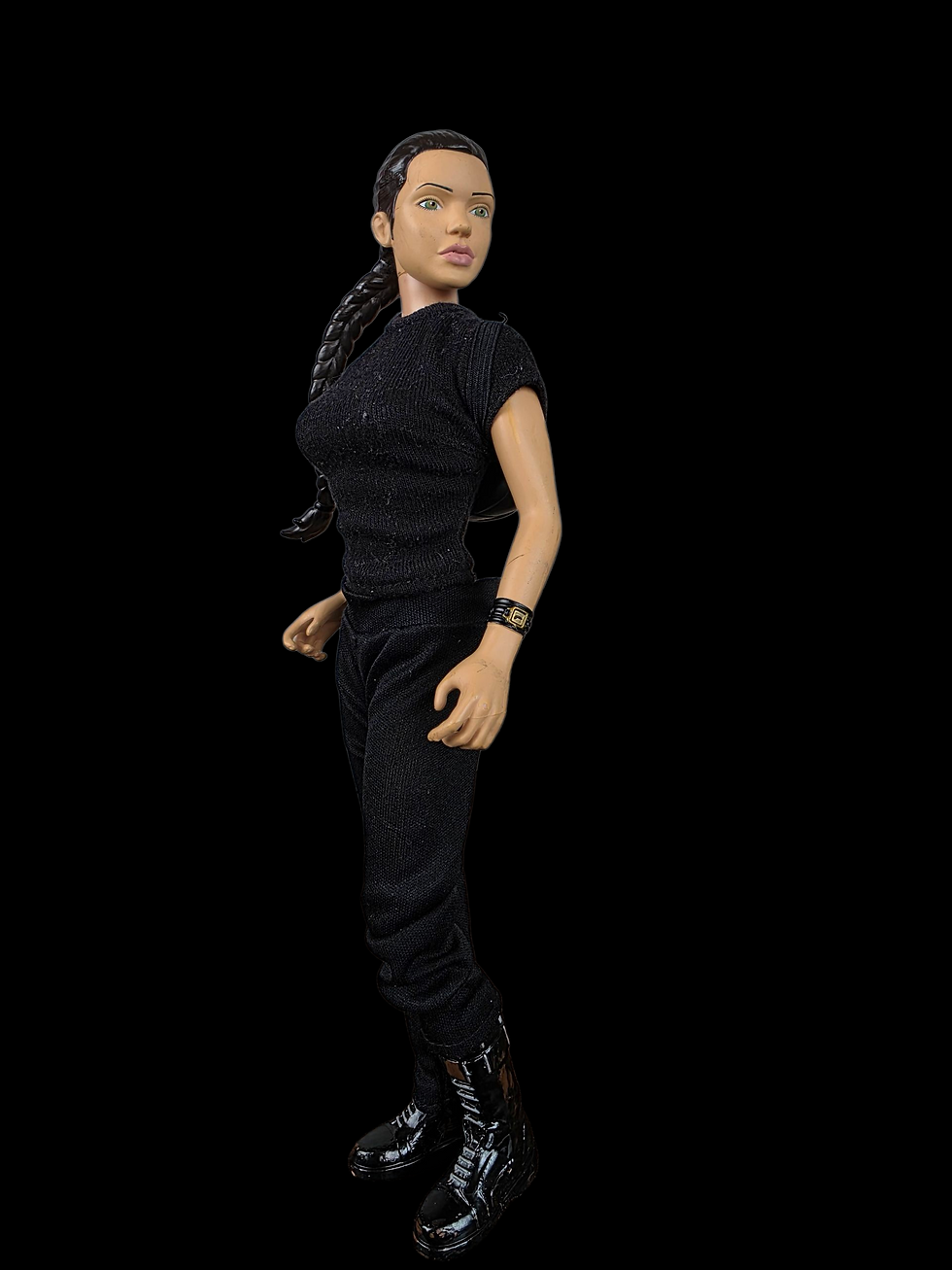 Lara Croft Tomb Raider Doll – Playmates Toys 2001 – 12" with Outfit & Accessorie