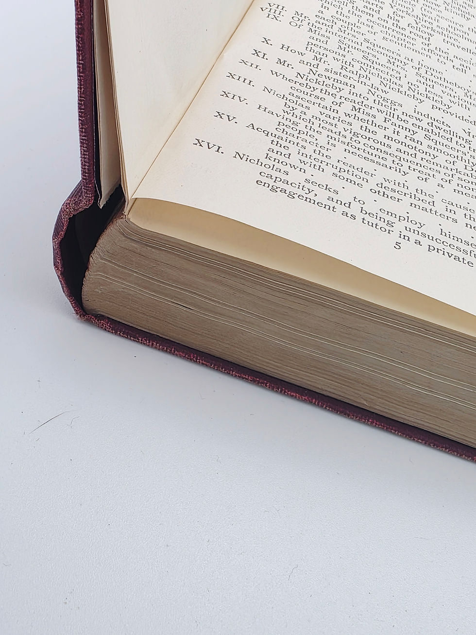 Thumbnail: Charles Dickens Nicholas Nickleby Collins Circa 1900 Illustrated Rare Book