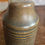 Thumbnail: Langley Sherwood Salt Shaker – Olive Ribbed Stoneware c.1960s, 10cm Tall