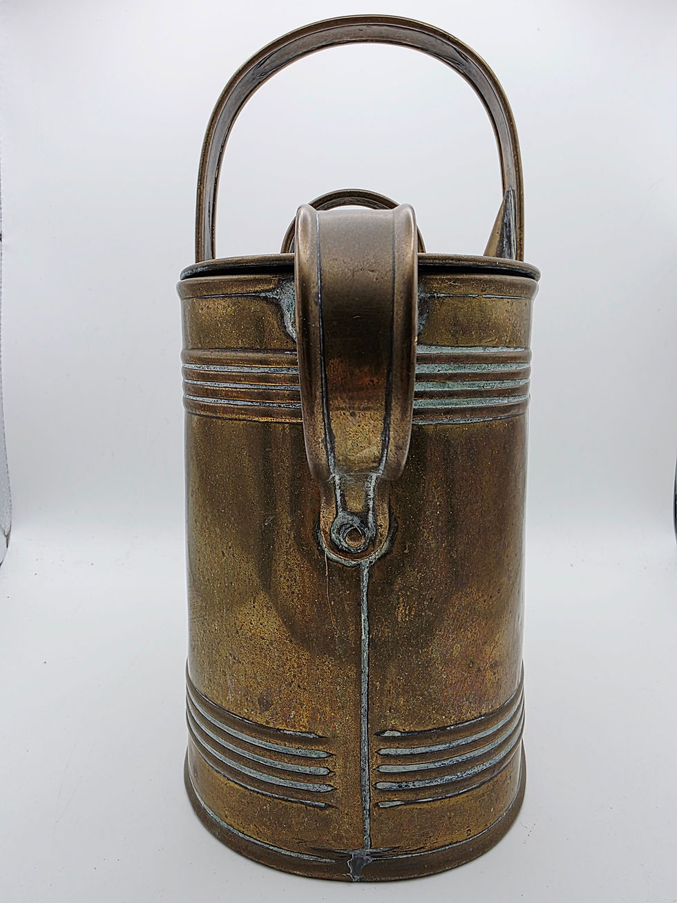 Thumbnail: Antique Henry Loveridge & Co Brass Arts and Crafts Watering Can Circa 1840 