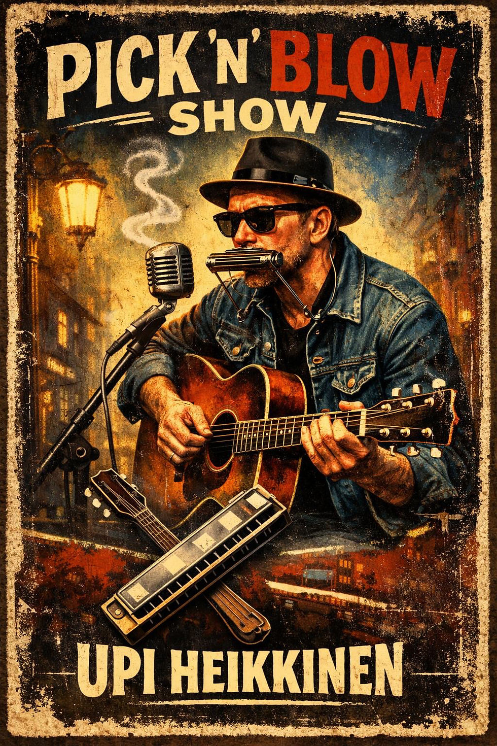Upi Heikkinen Pick n’ Blow Show Liput 10€