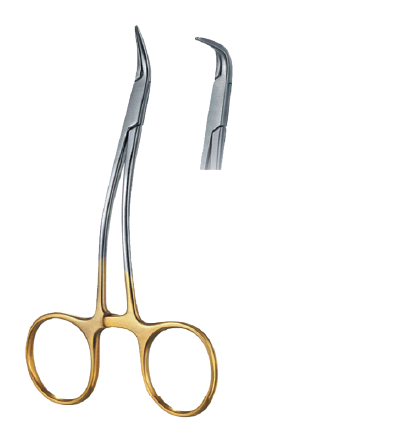 PEET SPLINTER FORCEPS STRAIGHT OR CURVED DIAMOND COATED (22.523.13 OR 22.523.90D