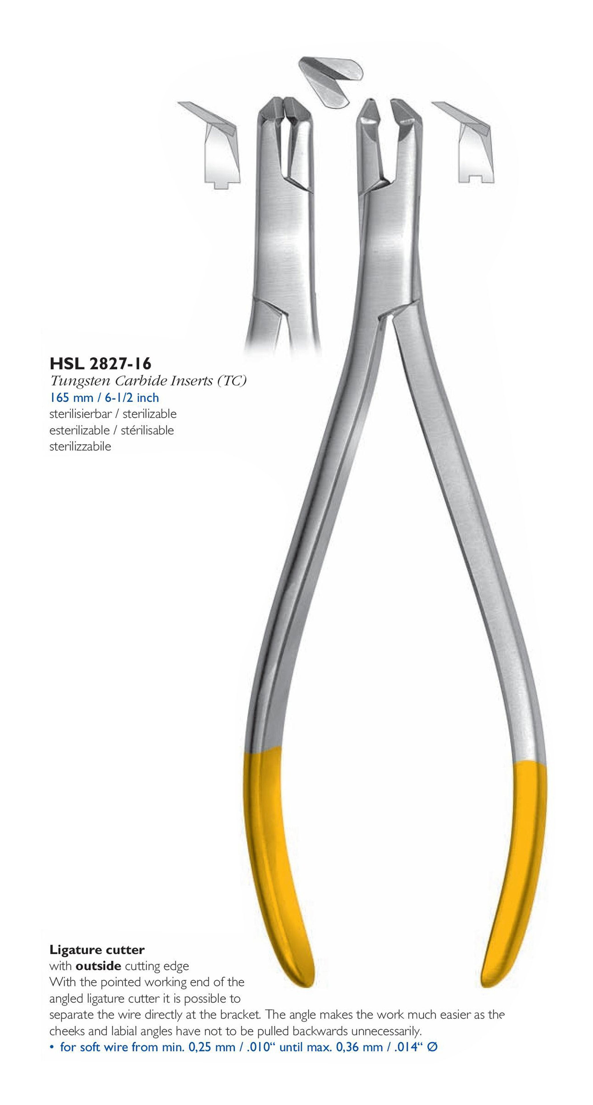 CROWN AND WIRE CUTTER, LIGATURE
