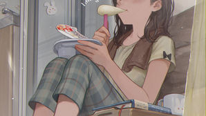 『ロッテ 雪見だいふく』40周年記念イラスト
