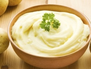 Yoghurt Mashed Potato