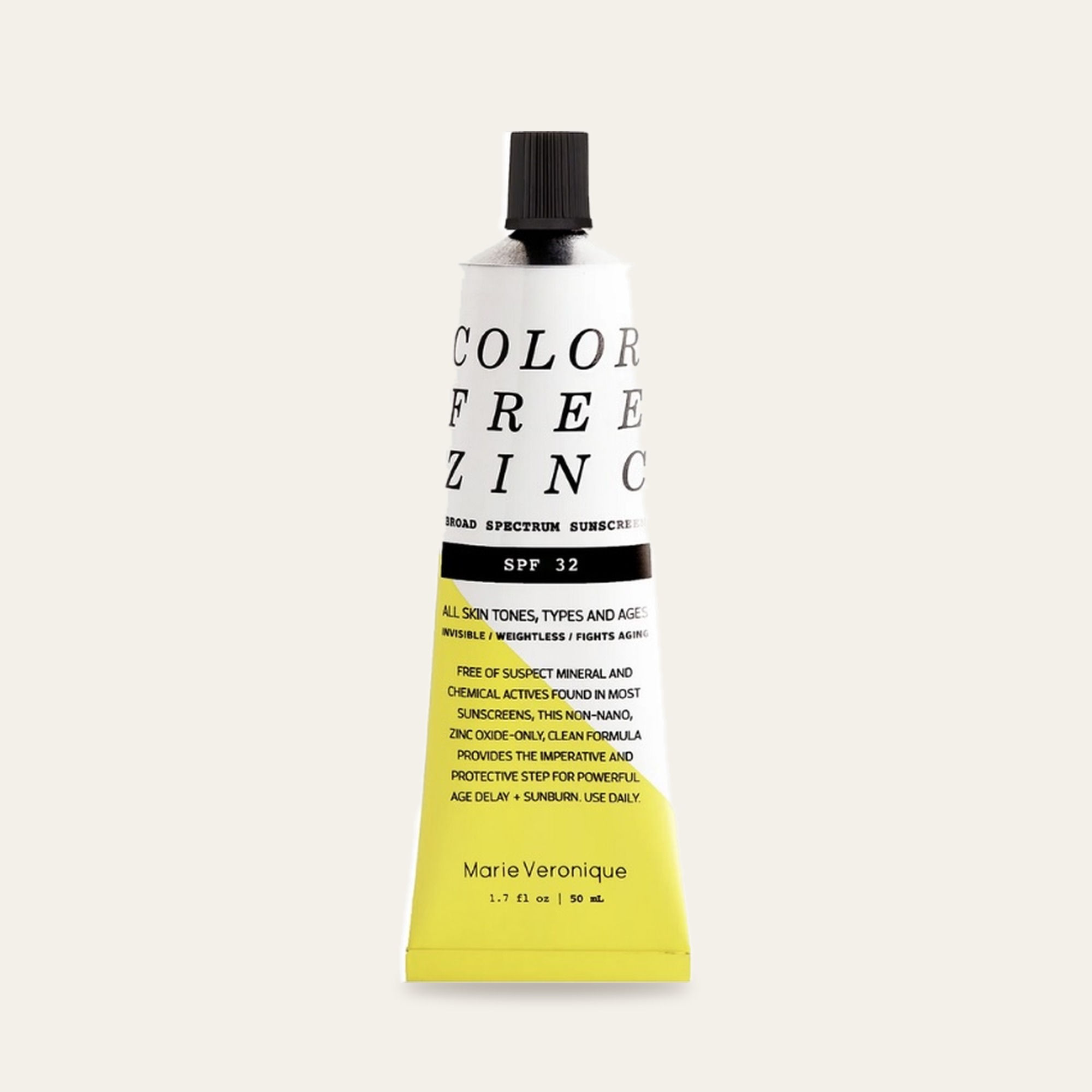 Marie Veronique COLORFREE ZINC Broad Spectrum Sunscreen | SPF 32